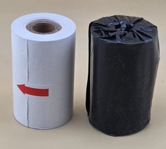 Vigor V7548-1 Thermal Paper Rolls 56mm x 5 meters. Pack of 12