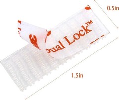 EZ Pass/Ipass/Izoom Toll Tag Fastlane Mounting Kit – 16 Pcs (8 Sets) Reclosable
