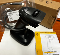 Zebra DS2278-SR Cordless Omnidirectional Area Imager Barcode Scanner USB Kit