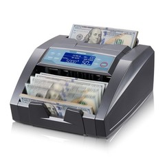 Money Counter Machine with Value Count, UV/MG/IR/DD Detection, 1300 Notes/Min, A
