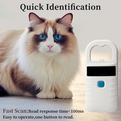 Bluetooth Pet Microchip Scanner EMID FDXB ISO 11784/11785 134.2/125kHz