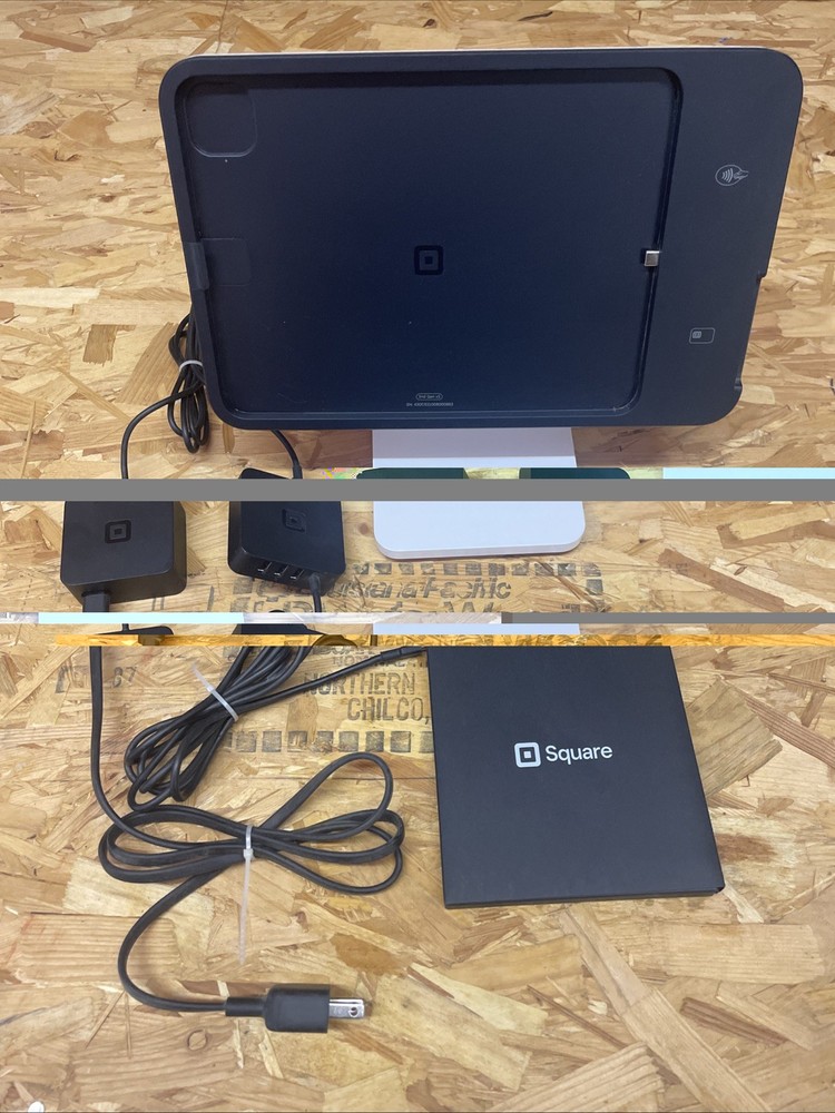 Square Stand 2nd Gen V2 POS w/ Magstripe Reader USB Hub ** No iPad