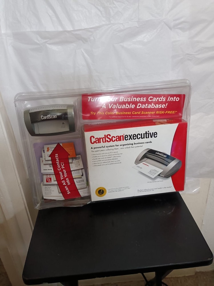 CardScan Executive Business Card 700C2 Full version new
