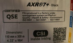 Thermal Rolls Transfer Black T22870ZA ARMOR IIMAK -AXR7+ 110MM X 300M (4 pack)