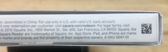 Square A-PKG-0206-01 Credit Card Reader – White for iPhone Android NEW SEALED