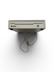Beelta BK1313S 13” POS Cash Drawer White w/ Key RJ11 Printer