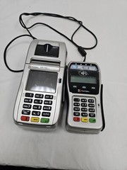 First Data FD130 DUO Credit Card Machine with FD35 EMV NFC PIN pad