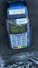 VeriFone Omni 3750 Wired Credit Card Terminal w/ Keypad, MPN 07805-01