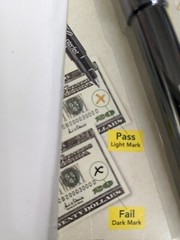 Dri-Mark Money Counterfeit Bill Detector Pen for Use w/ U.S. Currency Qty 2