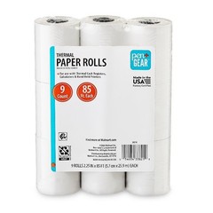2.25 x 85 Feet Free Thermal POS Register Receipt Paper Roll 9 Pack