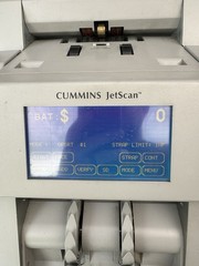 Cummins Allison JetScan 4098 Dual Pocket Bill Currency Counter Good For Parts CP
