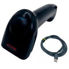 Honeywell Voyager 1250g Single-Line Laser Barcode Scanner w/USB Cable Grade A!