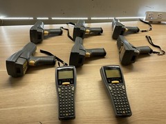 Intermec 2415A1441064704 Handheld Computer Barcode Scanner 2415 /Lot Of 8/JUA117