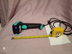 TERA 5100 1D Laser Barcode Scanner 2.4G Wireless USB Wired Orange