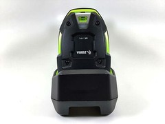 Zebra LI3678SR Ultra Rugged Cordless 1D Barcode Scanner Linear Imager Kit Black