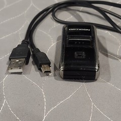 OPTICON OPN-2002 Bluetooth Barcode Scanner Reader With USB Cord Instructions FBA