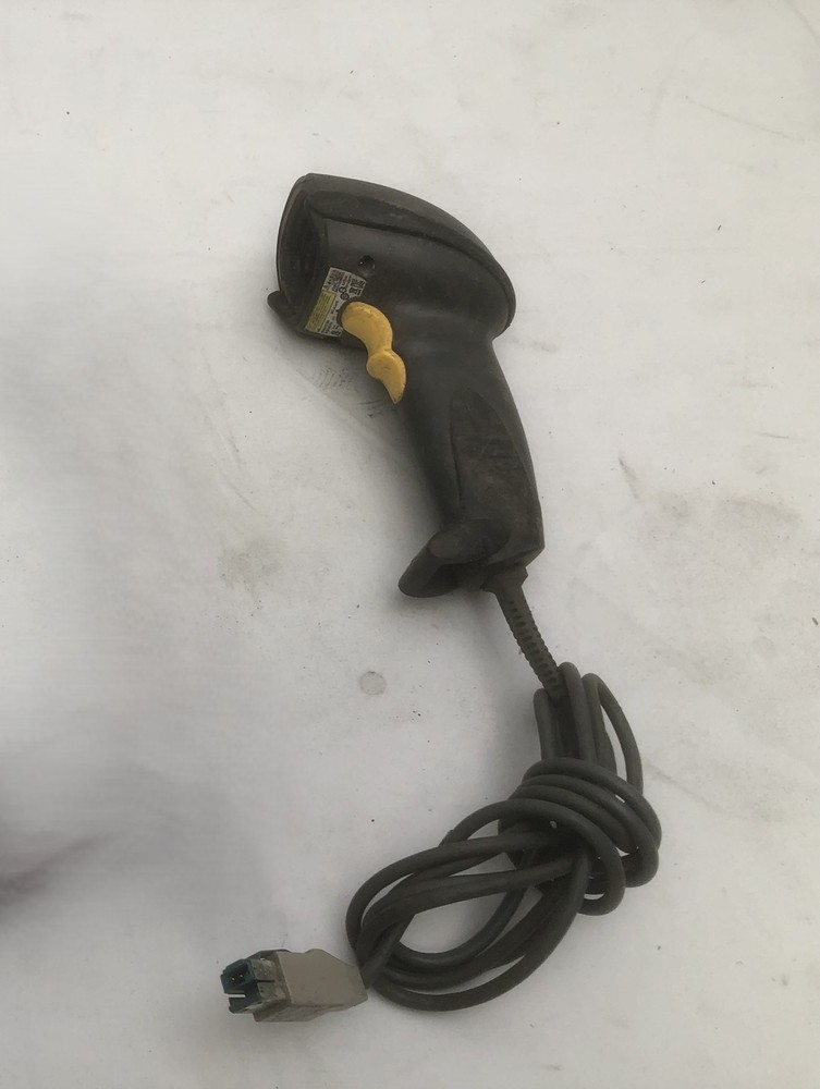 NCR Symbol LS2208 Handheld Barcode Scanner Corded POS Black Yellow 2356-5701-000