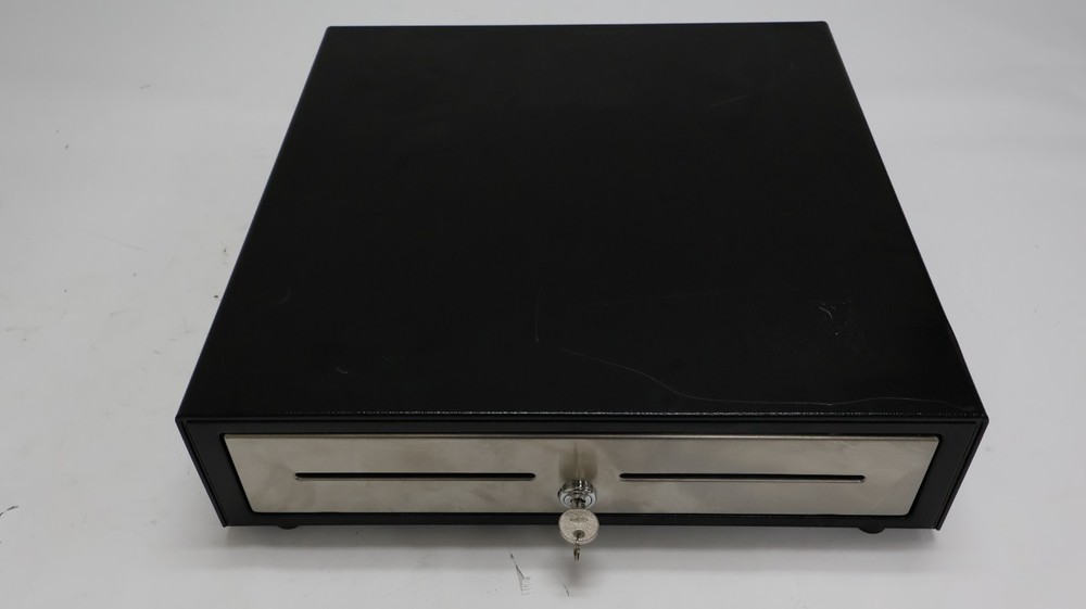NCR Cash Drawer Model 2186-6400-9090 Black POS Hardware – Used