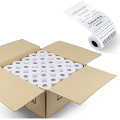 2 1/4 « x 50 feet 100 Rolls Cash Register Credit Card POS Receipt Thermal Paper