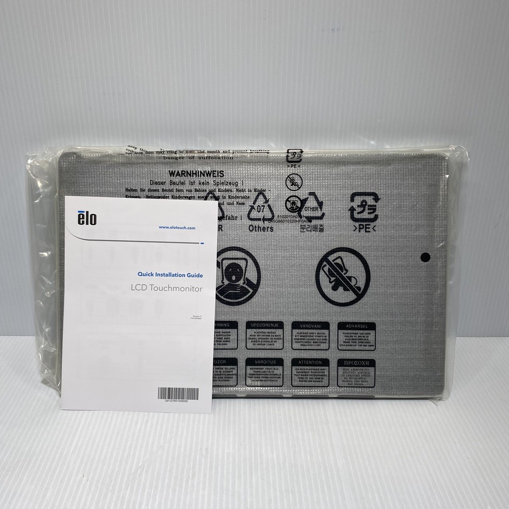 Elo Touchscreen Monitors ET1502L, E820288 Monitor Only No Stand