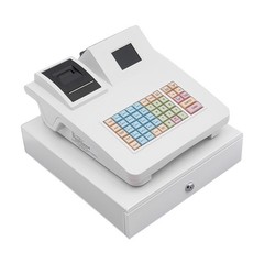 Cash Register Pos System Electronic Supermarket Bar Retail Shop with Cash Drawer