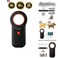 Microchip Scanner, /85/FDX-B/EMID 128 Records Data Storage Upload to PC Micro…