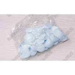 100pcs RFID Tag 13.56MHZ MF1 S50 card diameter 25mm round card Tag