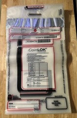 LOT of 49 CoinLOK Bags by CONTROLTEK – 12 1/2&Prime; x 22 5/8&Prime; – NEW!