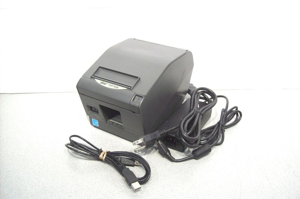 Star Micronics TSP743IIU TSP700II POS Thermal USB Receipt Printer Complete Ready