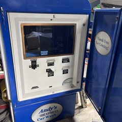 Commercial Car Wash Pay Station