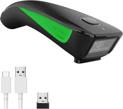 NETUM Mini Barcode Scanner Bluetooth Compatible, Small Portable USB Bar Code Sca