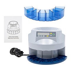 Coin Counter Counter Digital Automatic Electronic Coin Sorter Machine 110V