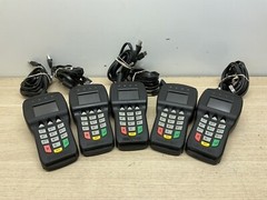 MAGTEK 30056005 /LOT OF 5/ Credit Card Processing Reader Terminal /GAR767