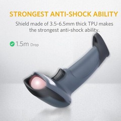 1D Laser Barcode Scanner USB Wireless Bar Code Reader for Windows/Mac/OS/Linux