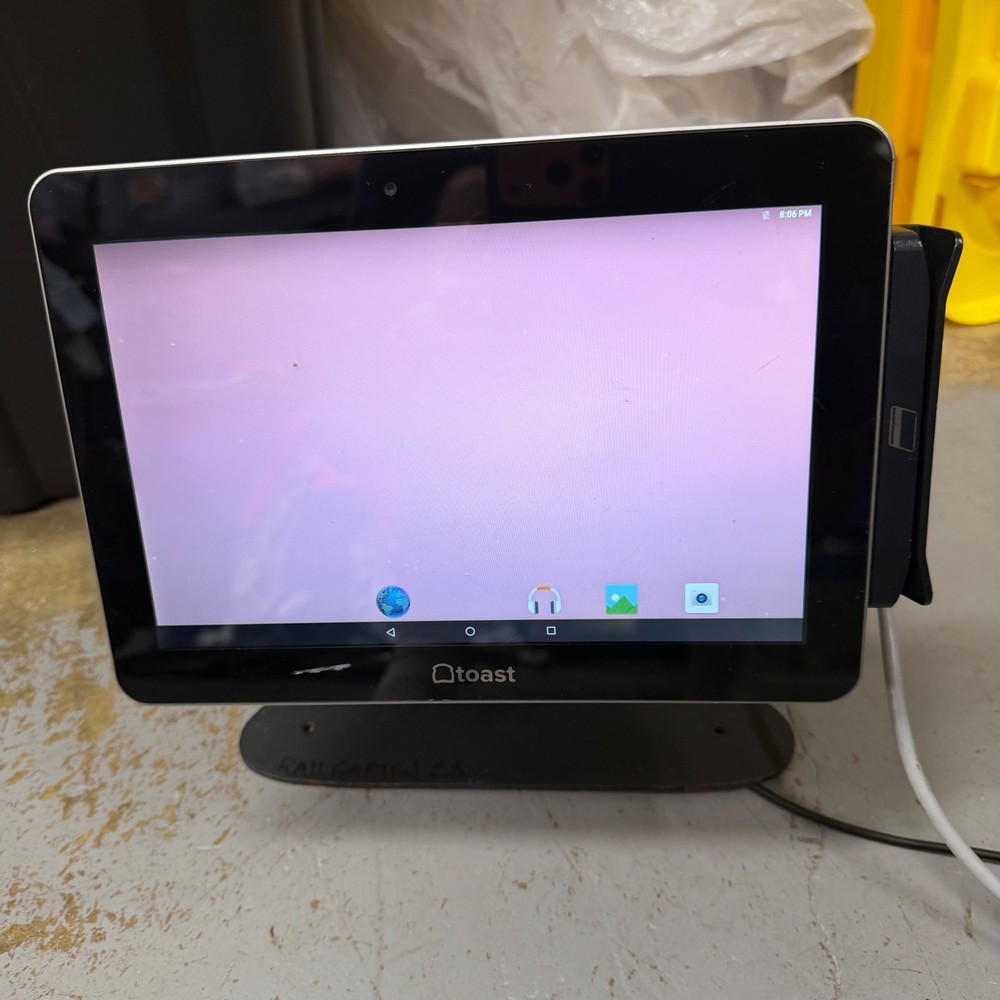 Toast POS Elo ESY10I1B 10.1&Prime; All-in-One Touchscreen Terminal E277410 Black