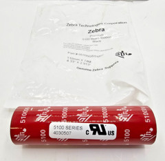 (QTY2) Zebra 05100GS11007 110mm x 74M 4.33&Prime; x 2.913&Prime; 5100 Resin Ribbon