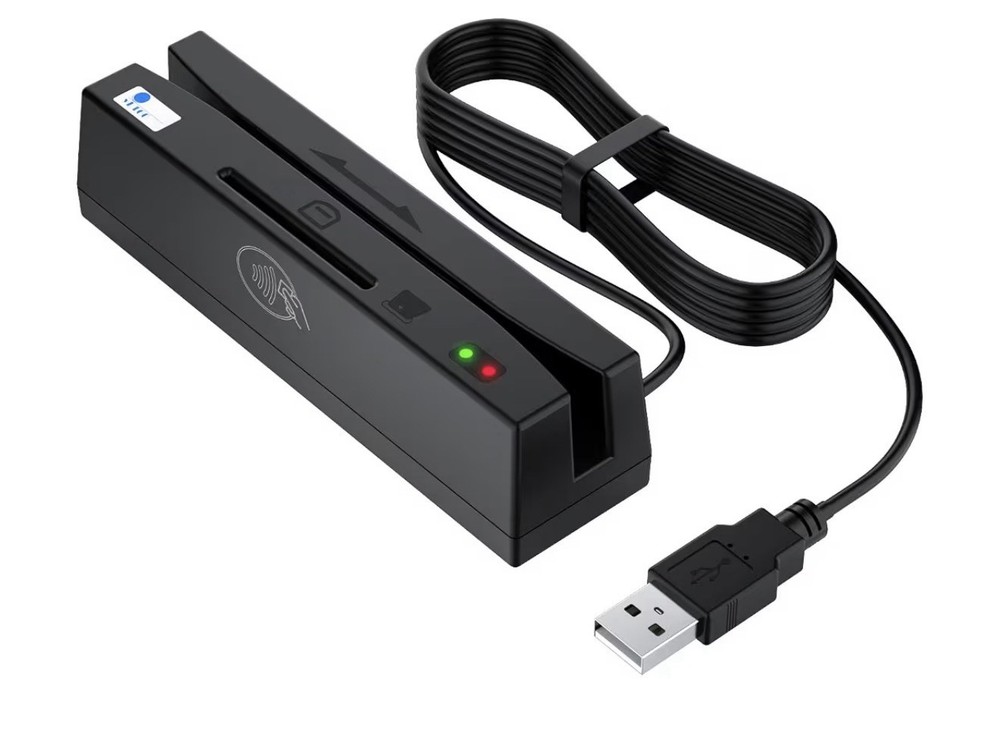 YL160 4-in-1 Multi Magnetic Card Reader EMV/ IC Chip/RFID/PSAM Reader Writer USB