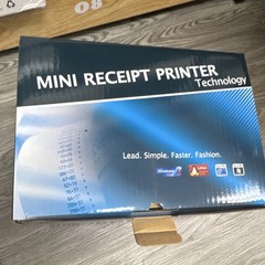 Mini Receipt Printer Thermal Receipt Printer USB JamFree Auto-Cutter 2.83in Win7
