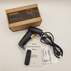 Nadamoo Wireless Barcode Scanner BUR3003 USB 433MHz