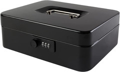 Caja de seguridad combinacion con bandeja para dinero Efectivo Caja