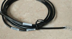 NCR 1639-K041 12V Cash Drawer Kick Cable RJ45 RJ9, Fits Radiant Systems CB10271