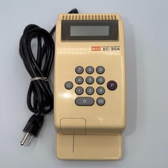 Check Writer, MAX EC-30A Electronic Checkwriter Wired Portable AC120V