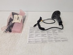 Handheld Products 3800 Barcode Scanner, 6&prime; Coiled Cable, 994572E