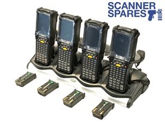 Lot of 4 Symbol Motorola MC9090-GJ0HJEFA6WR LORAX Long Range WM5 Dock & Warranty