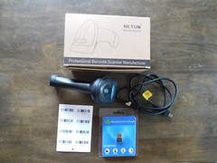 Netum Barcode Scanner NT-1228BC Bluetooth With Dongle and Cord