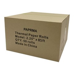 2 1/4 » x 85&prime; Thermal Receipt Paper 50 Rolls, POS Paper Cash Register Paper R…