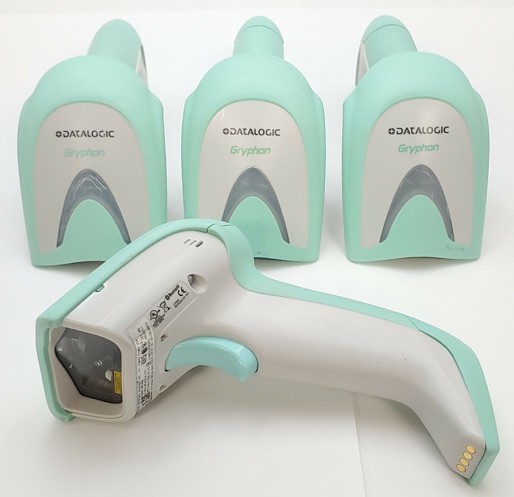 4 Datalogic Gryphon Wireless POS Barcode Scanner Hospital Medical GBT4400 *A*