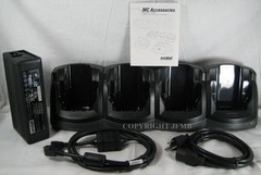 Symbol Motorola 4 SLOT Ethernet Cradle Charger MC3090 MC3190 CRD3000-400ER