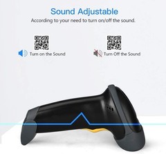 Handheld USB 2D Barcode Scanner, Wired Automatic QR Code Scanner Data Matrix …