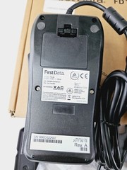 First Data FD130 DUO Credit Card Machine With FD35 EMV NFC PINpad EUC Tested